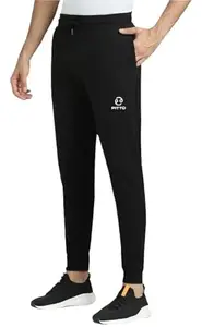 Movement Men's Jogger Sweatpants, Activewear, Black (XL, Black)