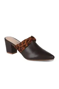 Allen Solly Women Brown Casual Heels