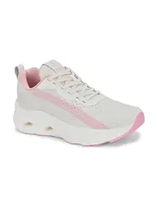 OFF LIMITS Women Sprinter W Running Shoes, Off White/Pink, 7 UK