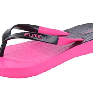 FLITE Women's FL0270L Pink Black Slippers 7 (FL0270LPKBK0007)
