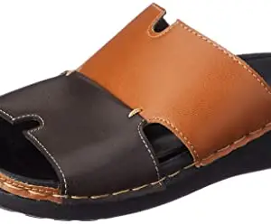 Khadim's Khadims Men's Slip-Ons Brown Slipper (33610433640002), 7 UK