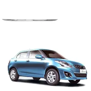 AUTOSMARTLOOK® Chrome Trunk Garnish for Car | Dicky Trim Rear Boot Patti Upper Compatible with Maruti Swift Dzire (2012 to 2015) Type 2