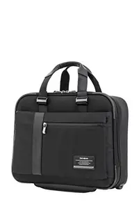 Samsonite Laptop Bag For Office | Softsided Briefcase Bag For Men Women | Openroad Nylon Laptop Bag with Space For Laptop Upto 16.4 Inch, Jet Black
