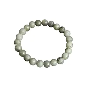 Labradorite Beaded Bracelet, 20cm Circumference, 8mm beads, unisex bracelet