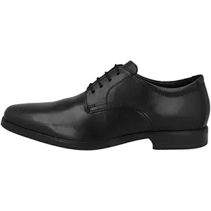 Clarks Men's Black Leather Derby Shoe (26161285) UK-8