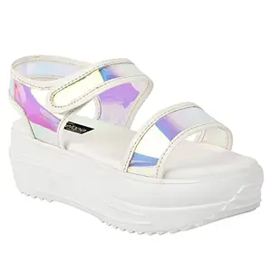 Shoetopia Shoetopia Women Casual Comfortable Fashion Heel Sandal: White: EU37