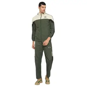 Duke Stardust Men Full Sleeve Hooded Tracksuit (SDZ3199_Bottle Green_M)
