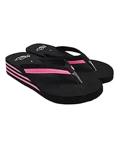 Pampy Angel Lined Heel Women's Flip Flops Slides Back Open Household Comfortable Slippers Pink,39 (Euro)
