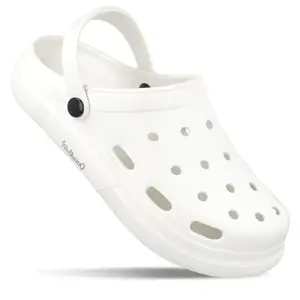 WALKAROO Clogs for Womens -Trendy|Lightweight and Comfortable |Stylish Slip-on Design|WC4837 White