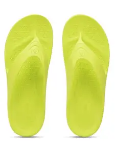 Aqualite Mens Grey F.Green Slippers, UK 10