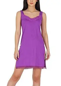 BLAZON Women's Cotton Hosiery Fairy Full Slip (Available Sizes: S, M, L, XL, 2XL, 3XL, 4XL, 5XL)