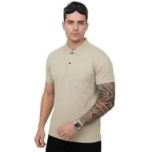 Basic Things Polo T Shirt for Man with Pocket, Polo T Shirts for Men, Summer Shirt with Collar, Half Sleeve, Cotton Blend, Light Weight, Comfotable Fit (Pack of 1) M to 3XL