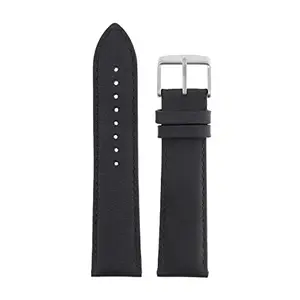 Titan 22MM BLACK Genuine Leather Strap for MEN