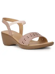Bata Womens Angela Sandal Heels, (6615825), 3 Pink
