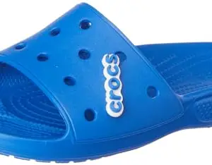 Crocs Classic Blue Slide Sandal-(206121-4Kz)-7 Uk Men/ 8 Uk Women (M8W10)