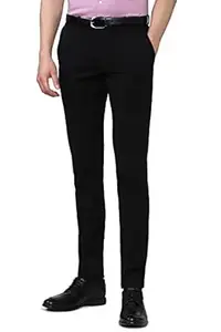 Van Heusen Men's Slim Fit Mid Rise Pants