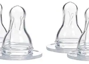 Dr. Brown's Silicone Nipple - Level 1 - 4 Count