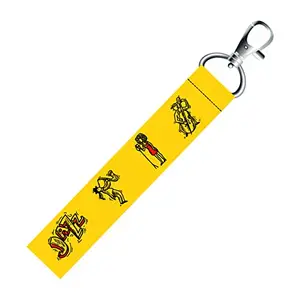 ISEE 360® Jazz Music Love Lanyard Tag with Swivel Lobster for Gift Luggage Bags Backpack Laptop Bags Students Employees L X H 5 X 0.8 INCH
