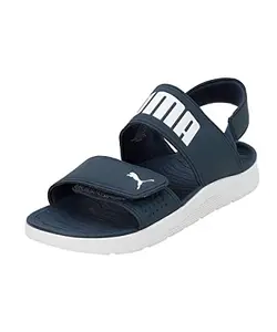 Puma Unisex-Adult Backstrap sandal Dark Night-White Sandal - 3UK (38597112)