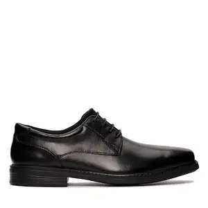 CLARKS Wendell Lace Ii Black Leather - Mens, Formal Shoe, 8 UK