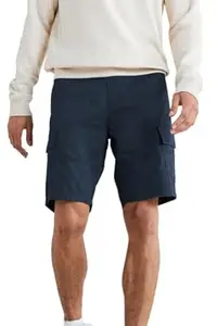 Tagas Men's Loose Fit Slant Pocket Shorts || Shorts for Mens || Casual Shorts for Mens || M-SHORT-2-NAVY-38