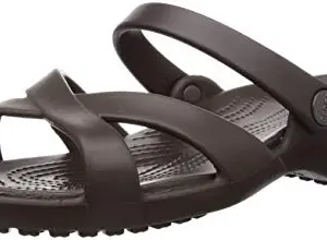 crocs Women's Meleen Crossband Sandal W Espresso Fashion 7 UK (W9) (205472-206)