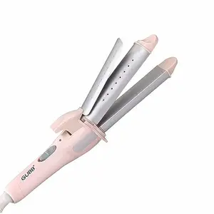 GUBB 2 in 1 Hair Straightener and Curler For Women & Men | Multipurpose Mini Wand With Ceramic Coated Tong | For Professional Hair Straightening & Curling | Anti-Frizz Technology