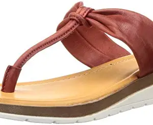 Ruosh Adults-Women Calla Soft Red Leather Outdoor Sandals-4 UK (37 EU) (2231641140)