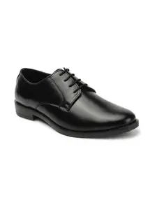 Carlton London Men's Lace-Up Derby Colour-Black, Size-UK 11