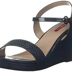 Bata Women's Rachel Sandal Blue 6 Kids UK (7619062)