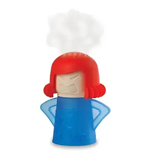 DEVZA DEVZA Angry Mama Microwave Cleaner, 3 X 4.5 X 5.5 Inch, Multi Color