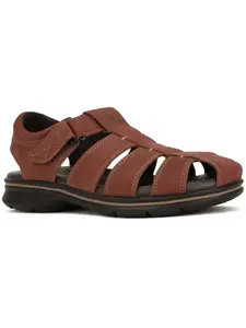 Hush Puppies mens Miles Fisherman Red Sandal - 10 UK (8635804)