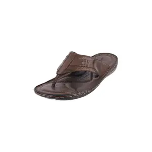Mochi Men Brown Classic Casual Comfortable Slippers UK/6 EU/40 (16-946)