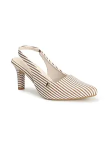 ELLE Women Sandal,Beige,UK-7