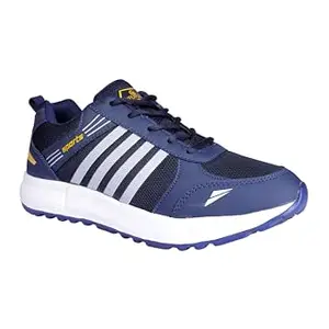 TOPLER SPORTS Running Shoes,Gym Shoes,Training Shoes,Walking Shoes,Sports Shoes for Men (Navy, 10)