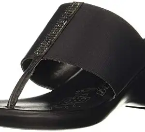 BATA womens Shimmer Black Slipper - 4 UK (7716856)