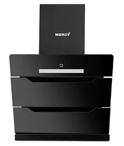 Mercy Appliances - the customer's choice MERCY - KRAX BLACK Filter-less Kitchen Chimney