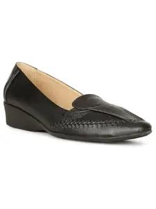 Bata Women's Slip-on Ballerina - Black (5 UK) (5516985)