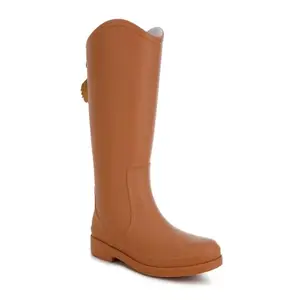 London Rag Charm Detail Calf Rain Boots