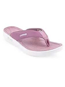 Campus Women's SL-418L Mauve/WHT Flip-Flops - 7UK/India SL-418L