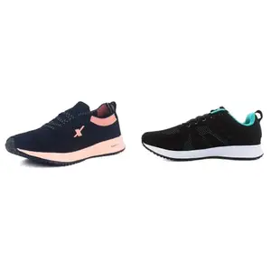 SPARX Womens SX0167L Blacklt.Pink Running Shoe - 7 UK (SX0167LBKLP0007) Womens SL 170 | Enhanced Durability & Soft Cushion | Black Walking Shoe - 7 UK (SL 170)