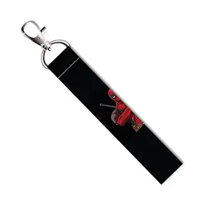 ISEE 360® Super Hero Lanyard Bag Tag with Swivel Lobster for Gift Luggage Bags Backpack Laptop Bags L X H 5 X 0.8 INCH