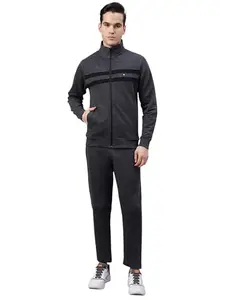 FCK Gold Men’s Tracksuit Set|Relaxed Fit Comfortable Activewear Sportswear for Gym, Running, Training, Travel & Casual Wear/FTS-51, Size-M