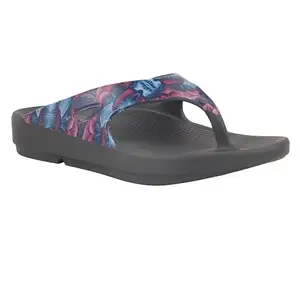 Neoz WELCOME Women's Extra Soft Slippers with Cushion FootBed for Adult | Comfortable & Light Weight| Stylish & Anti-Skid| Waterproof & Everyday Flip Flops for Ladies/Girls, W-ORCHID-CLASSIC-CARBON_6