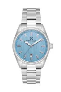 DANIEL KLEIN Elegent Blue Dial Watch for Men-DK.1.13983-3