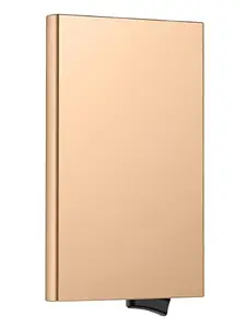 VOGARD Men's Aluminium Metal RFID Protected Smart Pop Up Wallet | 7 Card Slots (06 Copper)…