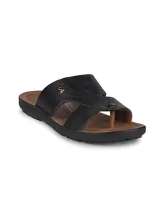 Bata Men's Slip-on Sandal - BLACK (9 UK) (8726270)