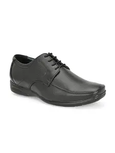 Azzaro Black Formal Lace UP Shoe for Men Derby Shoes Designed for All Occasions | Perfect Lightweight, Comfortable Formal Wear with Cushioned Footbed | Color: Black, Size: 11