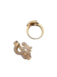 Stylish Men's Designer Ring Diamond Gold Ring For Men Ring/Gold Ring||JEWELRYRING-138-20