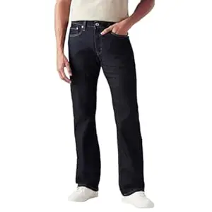 Levi's Men's 527 Dark Indigo Bootcut Fit Mid-Rise Jeans